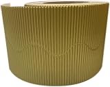 3 Ace Crafts Corrugated Border Roll 57mm x 15m Gold Scalloped Edge view 1