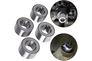 BAYUIHON 3514635 3514634 Front and Rear Wheel Bearings for Polaris Ranger 700 500 400 XP EFI 6x6 2x4 4x4 EV 4Pcs Sportsman 40