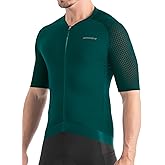 BERGRISAR Men's Cycling Jersey Short Sleeve Ultra-Soft Road Bike Shirt Biking Bicycle Jersey