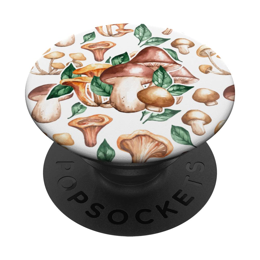 Goblincore Mushroom Aesthetic Vintage Mushroom PopSockets Swappable PopGrip
