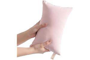 Tiny Pillow, 1 Pack Down Alternative 7"x11" Pillow, Machine Washable - Soft and Breathable Small Pillow, Pink