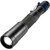 Police Security Sleuth 2.0 Rechargeable LED Flashlight - 300 Lumen | USB Rechargeable | Compact Tactical Design | Durable Grip | Everyday Carry