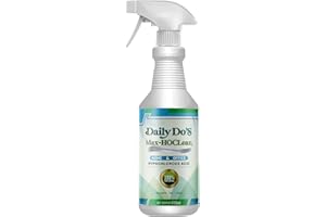 DailyDos Hypochlorous Acid (HOCl) Cleaning & Hygiene Spray | 500ppm Professional-Grade Formula | Alcohol-Free & Non-Staining 