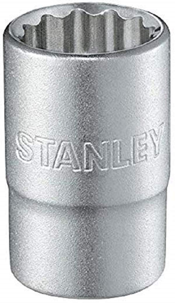 STANLEY 1-17-068 12-Point Socket Wrench, Silver, 1/2-Inch 26 mm