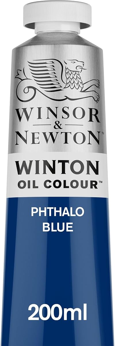 Winsor & Newton Winton Phthalo Blue Oil Colour 200 ml