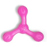 WEST PAW Zogoflex Air Skamp Tug-of-War Stick Dog Chew Toy &ndash; Hollow, Squishy Interactive Toy for Dogs, Puppies &ndash; for Chewing, Catch, Carry, Fetch, Dishwasher Safe, Latex-Free, Large 8.5", Hot Pink