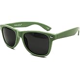 toTravelGear Polarized Sunglasses for Men and Women Retro Square Sun Glasses for Driving Traveling UV Protection