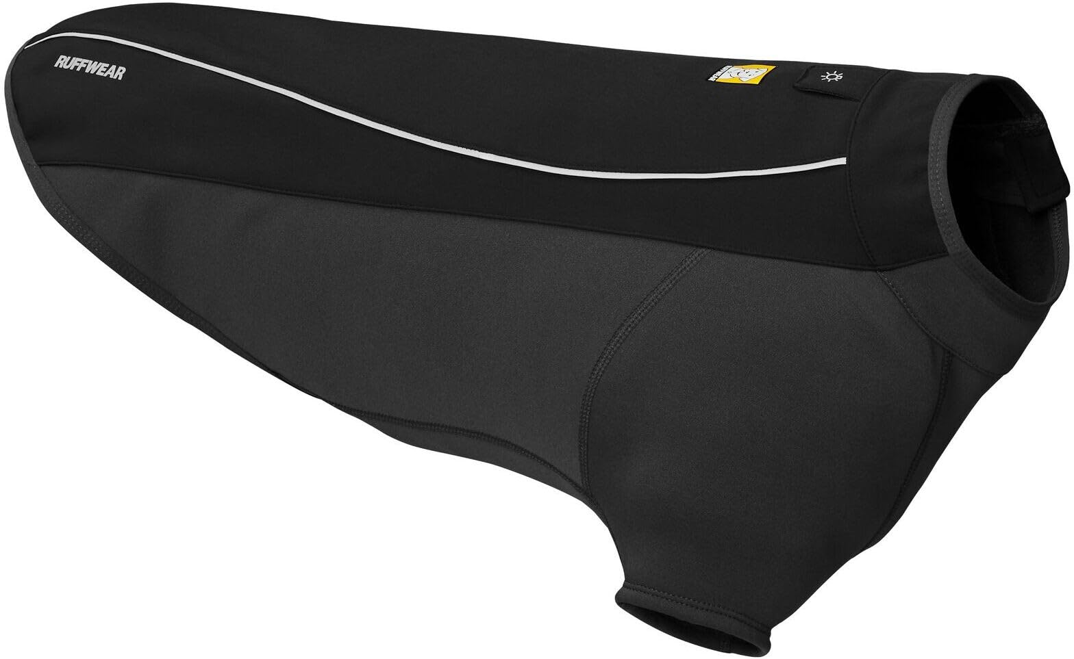 RUFFWEAR Cloud Chaser Jacket, Winter Coat for Dogs Ideal for Skiing, Snow Sports & Autumn or Winter Walks, Large, Obsidian Black