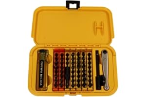 Chapman MFG 5575 Master Screwdriver Set - Includes Phillips, Metric, Slotted, SAE & Metric Hex Bits, Star Bits (for Torx Scre
