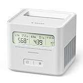 X-Sense Radon Detector for Home, Easy to Use, Zero Lab Fees, No Installation Required, Continuous Monitoring with Clear LCD Screen, XR0A-SR