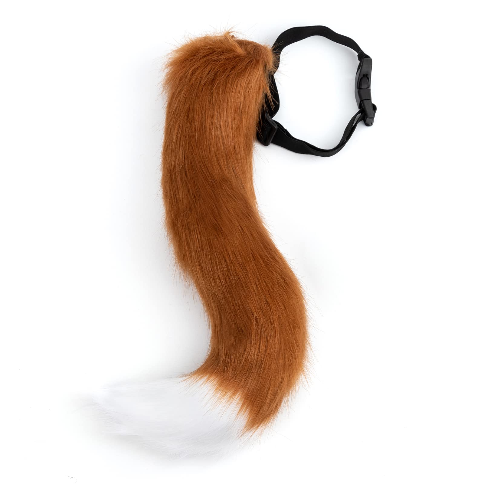 DRESHOW Fox Fur Tail Cosplay Costume Party Super Huge Fluffy Tail for Women — image 1