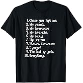 I Forget What Eight was for Funny Saying Music T-Shirt