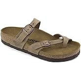 Birkenstock Women's Mayari Oiled Leather in Tobacco Brown