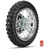 FVRITO Rear Wheel Assembly Replacement for Razor MX500 MX650 SX500 Mini Dirt Rocket Bike 2.50-10 2.50x10 Tire Tube Rim Chain Sprocket Axle Brake Rotor Parts