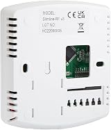Heatmiser Slimline RF V3 Wireless Programmable Thermostat LavaTap RF Receiver view 3