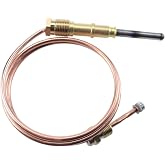 Irnyso GAS FRYER THERMOCOUPLE TYPEP5047540 24 INCH LENGTH, T46 FITS PITCO 35C+，45C+ ANETS FRYER WHERE APPLICABLE CECILWARE FRYER GF(8,16,28), FM28