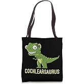 Cochlearsaurus | Cochlear Implant Gift Ideas Tote Bag