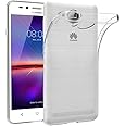 MaiJin Case for Huawei Y3 II/Honor Bee 2 (4.5 inch) Soft TPU Rubber Gel Bumper Transparent Back Cover