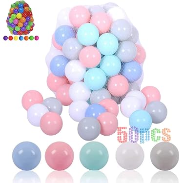 Pack De 25 Bolas De Plástico De Colores Para Piscina De Bebés – Estimulación Sensorial Y Juego Seguro