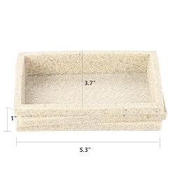 Generic Soap Dish Resin Square Bar Soap Holder