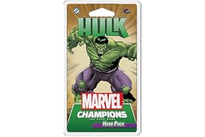 Marvel Champions The Card Game Hulk HERO PACK - Superhero Strategy Game, Cooperative Game for Kids and Adults, Ages 14+, 1-4 Players, 45-90 Minute Playtime, Made by Fantasy Flight Games