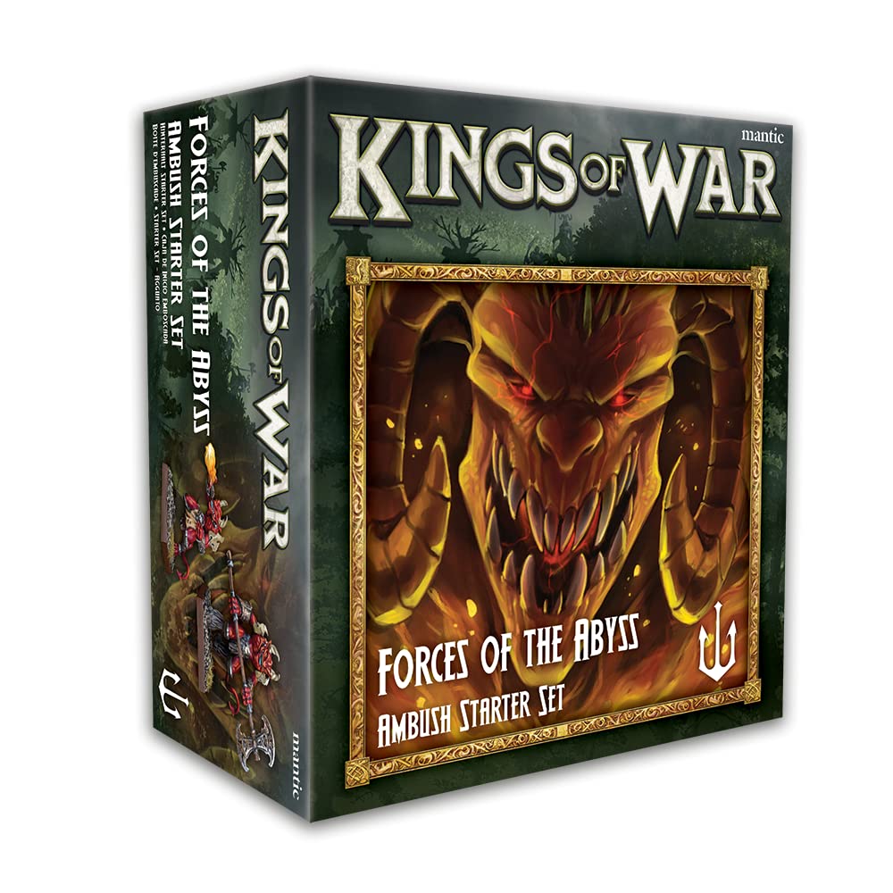 Mantic Games Kings of War Ambush Force of the Abyss starter Set