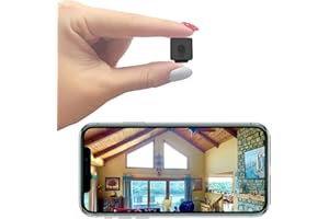 LMQPT Home Security 4K Camera Mini Wireless Smart Indoor Camera Small WiFi Outdoor Portable Cameras Tiny House Nanny Cam Battery Life Powered Body Camera 150 Wide Angle with Night Vision Motion Detection