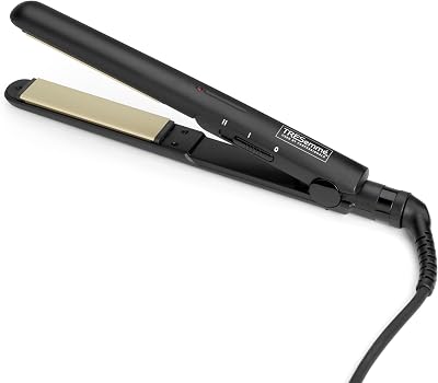 TRESemmé Ceramic Straightener 230C 1in Plates Worldwide Use Black