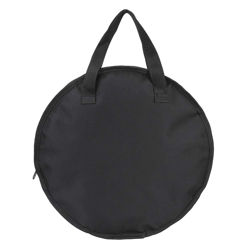 Agatige 36cm/14.2inch Dumb Drum Bag, Black Oxford Cloth Portable Practice Pad Case
