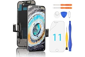 Yodoit for iPhone 11 Screen Replacement Kit Full HD COF LCD Display 3D Touch Digitizer Assembly 6.1 inch with Repair Tool, Sc