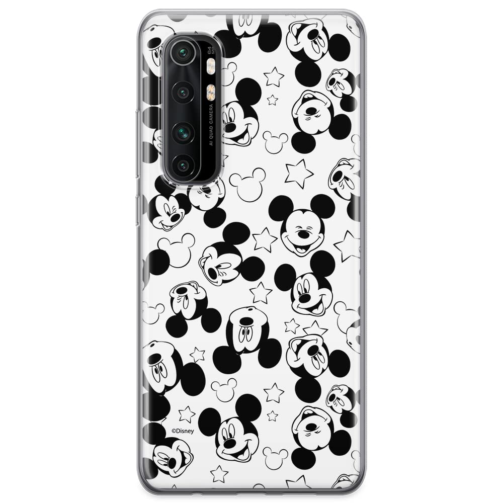 ERT GROUP mobile phone case for Xiaomi MI NOTE 10 Lite original and officially Licensed Disney pattern Mickey 007 optimally adapted to the shape of the mobile phone, case made of TPU