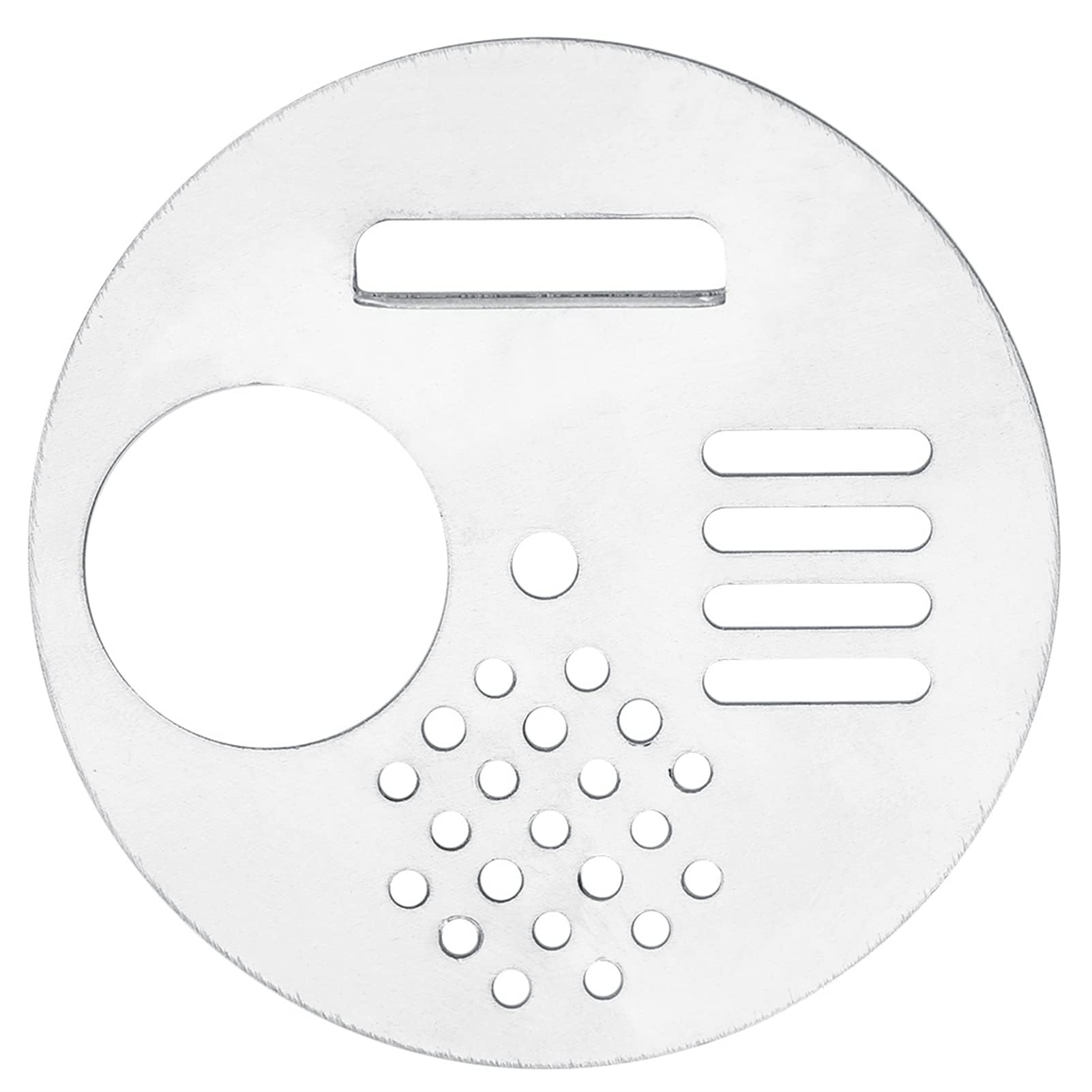 Zerodis 5 Pack Stainless Steel Beehive Entrance Gate for Bee Hive Disc Round Bee Nest Door Ventilation Beekeeping Tool Beekeeper Supplies