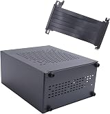 Uinfhyknd A07 Mini ITX Case HTPC Chassis USB3.0 ITX Black Metal Ext Cable view 2