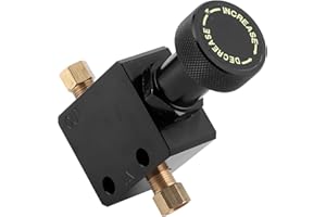 Rear Brake Proportioning Valve,Adjustable Disc Brake Proportioning Valve,Universal Brake Proportional Valve Adjustable in Lin