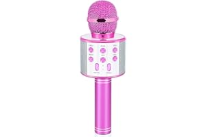 Dodosky Gifts for Girls Age 4-12, Karaoke Microphone Gifts for 4 5 6 7 8 9 10 11 12 Year Old Girls Toys for 4-12 Year Old Girls Birthday Gifts for 3-10 Year Old Girl - Purple