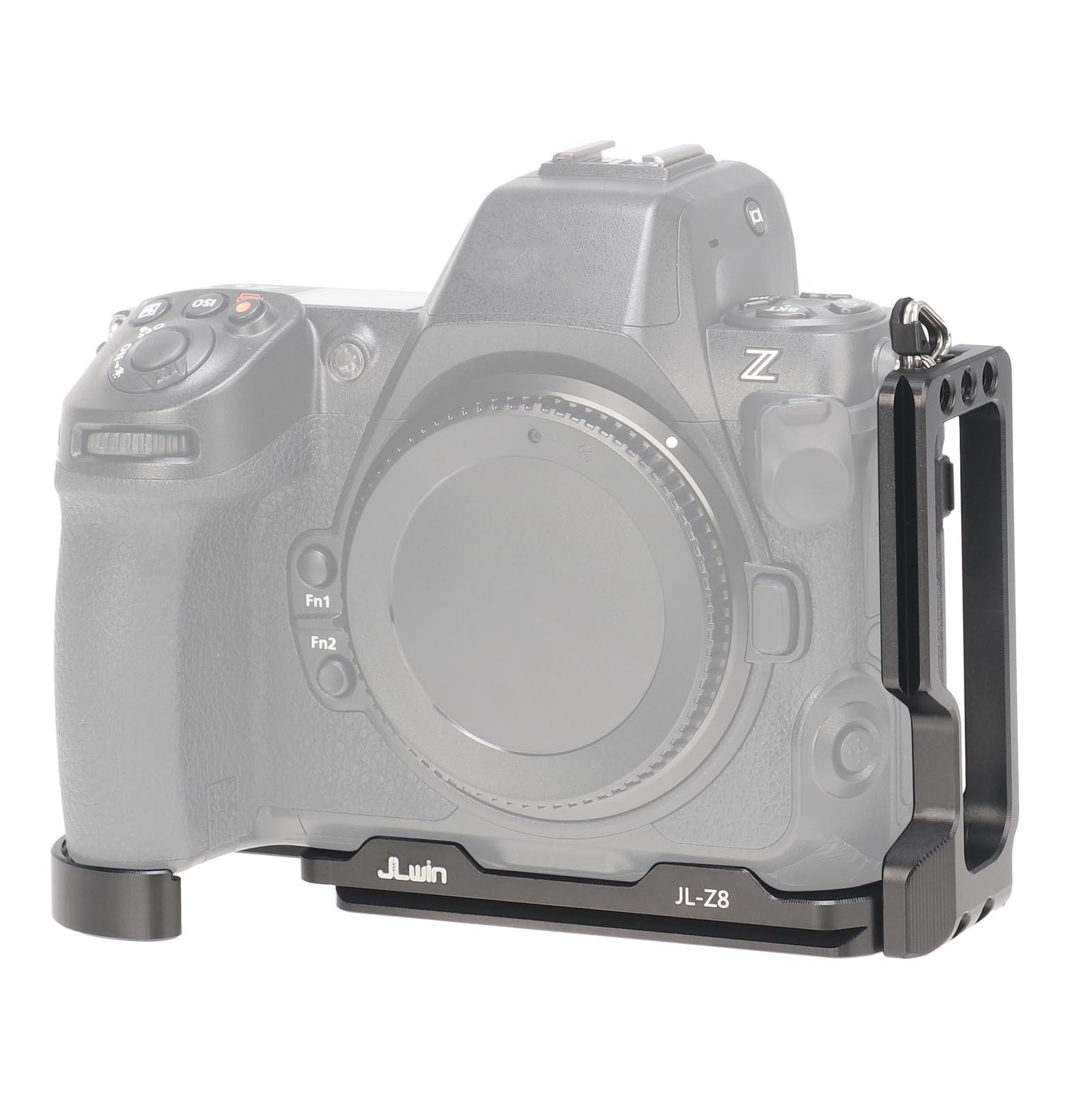 FOTGA Quick Release Plate L-Angle Vertical Quick Release Plate L-Bracket for Nikon Z8 Camera, Expandable Base Plate Compatible with Arca Swiss Tripod