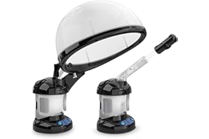 Hair Steamer Kingsteam 2 in 1 Ozone Facial Steamer, Design for Personal Care Use at Home or Salon Barber