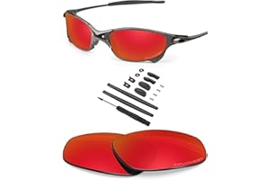 BLAZERBUCK Anti-salt Polarized Replacement Lenses & Sock Kit for Oakley Juliet Sunglass