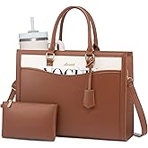 LOVEVOOK Laptop Tote Bag for Women, Office Work Bag Briefcase fit for 15.6 inch Laptop, Large Capacity Teacher Bag Handbag