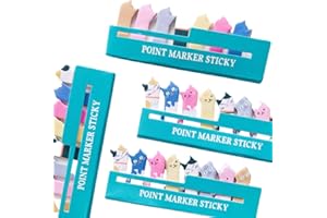 240Sheets Cats Sticky Point Markers Index Writing Paper Memo Pad Message Note Office Student Stationary Scrapbook Decor Noteb