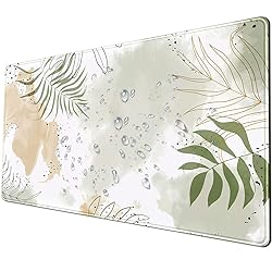 Keyboard mat Kawaii Mousepad Matcha Green Plant