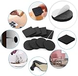 OSDUE 64 Pcs Non Slip Furniture Pads Floor Protectors 38mm Self Adhesive view 7