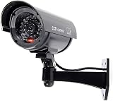 BW Dummy Camera Outdoor Indoor Fake CCTV Security Camera with Flashing Light view 1