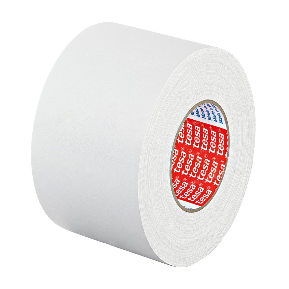 Tesa 04651-00512-00 "Premium" Cloth Tape, White, 50 m x 38 mm — image 1