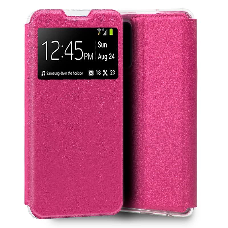 Cool Flip Cover Case for Xiaomi Redmi Note 11 Pro/Note 11 Pro 5G Smooth Pink