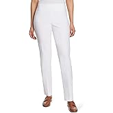 Gloria Vanderbilt Womens Pull on Tummy Slimmer Trouser Pant Standard