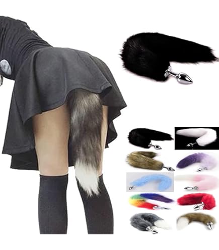 dildo vorführung Rainbow Pony Tail Anal Plug Butt Plug Adult Toys main image 0