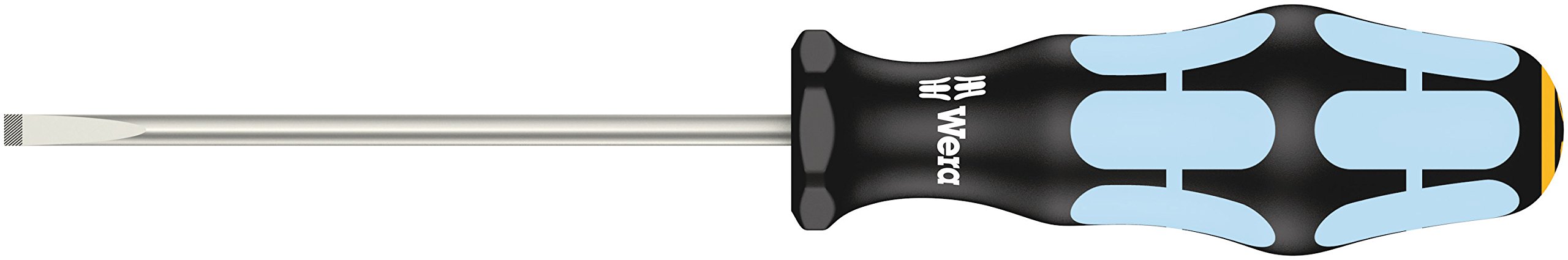 Wera 05032003001 0.8 x 4 x 100 mm 3335 Stainless Steel Screwdriver for Slotted Screws - Silver
