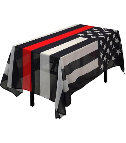 thumbnail image 2 of Havercamp Firefighter Themed Tablecloth - France 2 of 9