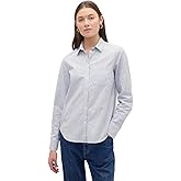 GAP Women's Classic Oxford Button Down Shirt
